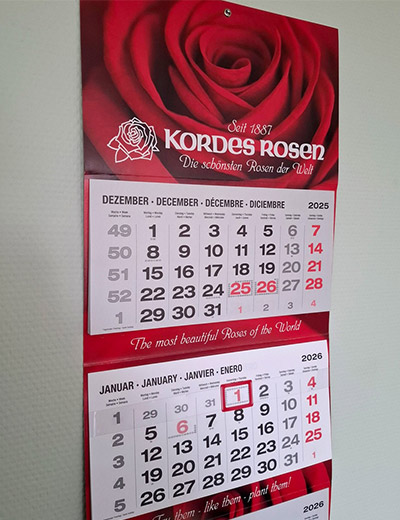 4-Monatskalender 2026