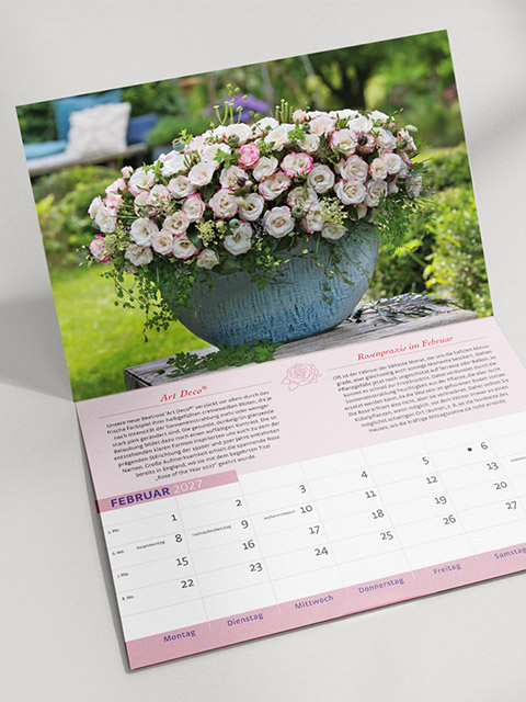 Kordes Gartenrosen Kalender 2027